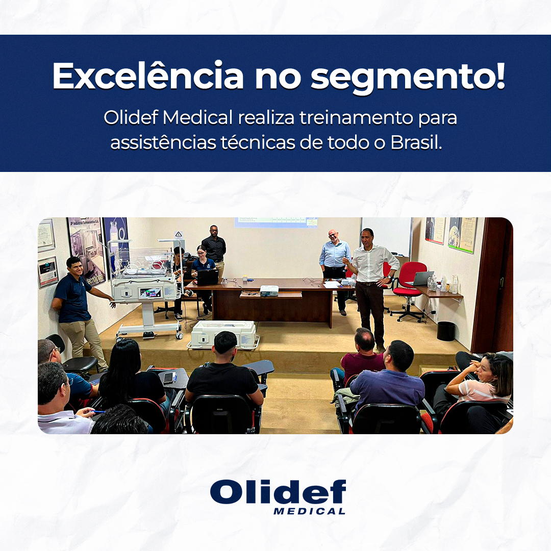 Treinamento Assistências Técnicas Olidef Medical